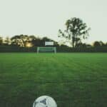 white and black soccer ball